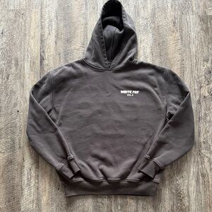 White Fox Dark Brown/Grey Hoodie